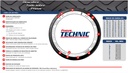 Llanta para moto 4.10-18 (TT) Tipo Tubo Modelo T&C Marca Technic Brasil