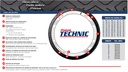 Llanta para moto 3.50-10 (TL) Tipo Tubular Modelo SPORT R Marca Technic Brasil