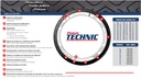 Llanta para moto 2.75-17 (TL) Tipo Tubular Modelo SPORT R Marca Technic Brasil