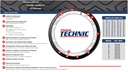 Llanta para moto 140/70-17 (TL) Tipo Tubular Modelo SPORT R Marca Technic Brasil