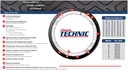 Llanta para moto 120/80-18 (TT) Tipo Tubo Modelo T&C Marca Technic Brasil