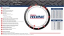 Llanta para moto 110/70-17 (TL) Tipo Tubular Modelo SPORT R Marca Technic Brasil