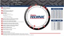 Llanta para moto 100/80-18 (TL) Tipo Tubular Modelo SPORT R Marca Technic Brasil