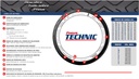 Llanta para moto 90/90-18 (TT) Tipo Tubo Modelo T&C Marca Technic Brasil