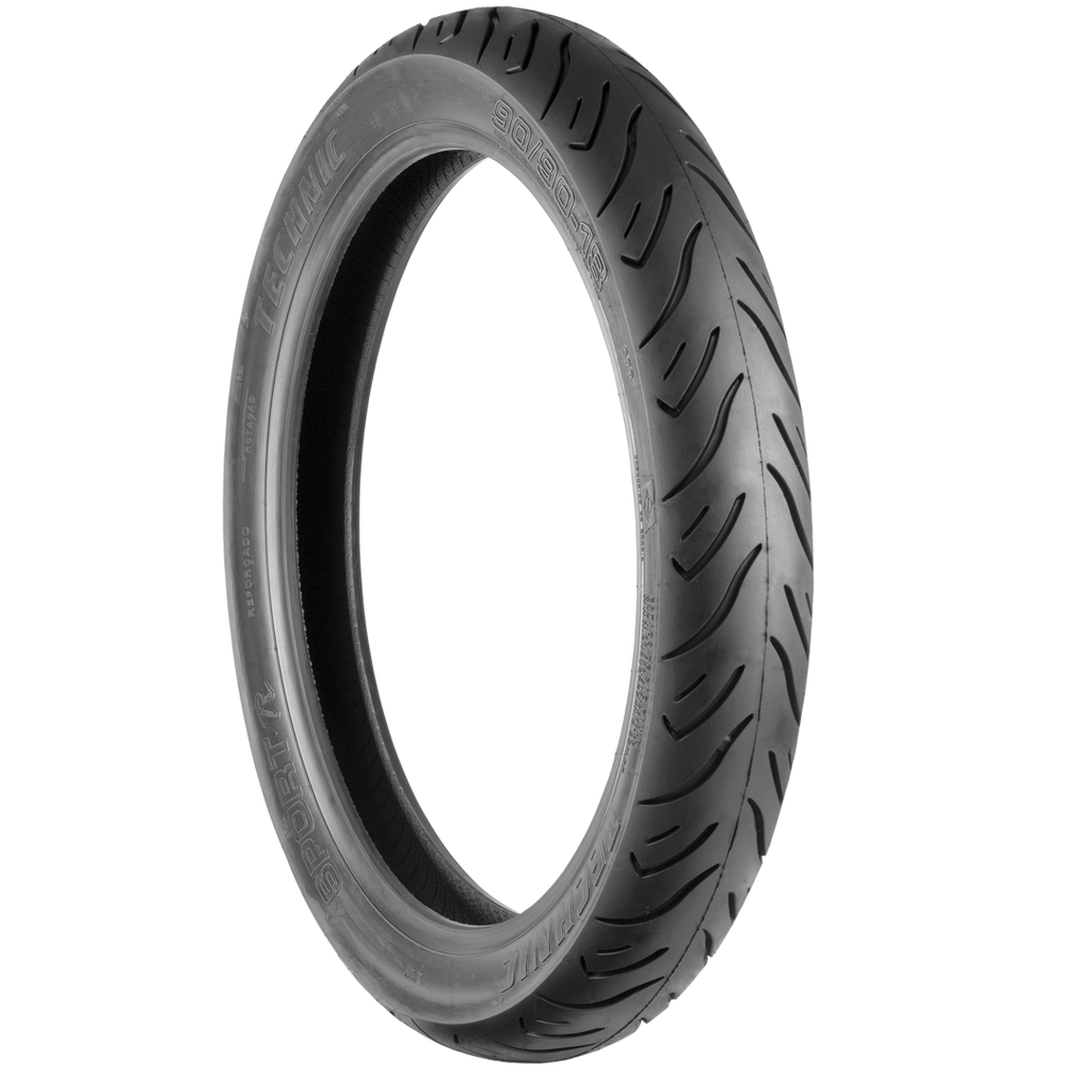 Llanta para moto 90/90-18 (TL) Tipo Tubular Modelo SPORT R Marca Technic Brasil