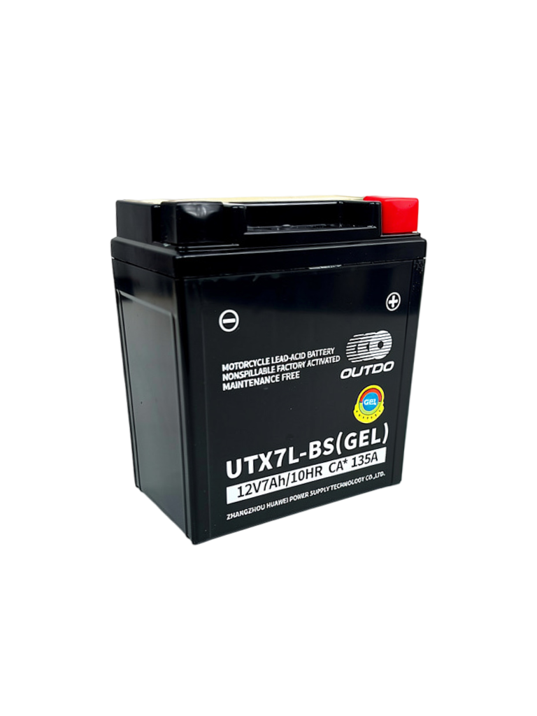 Bateria UTX7L-BS - (YTX7L-BS) Gel Marca Outdo