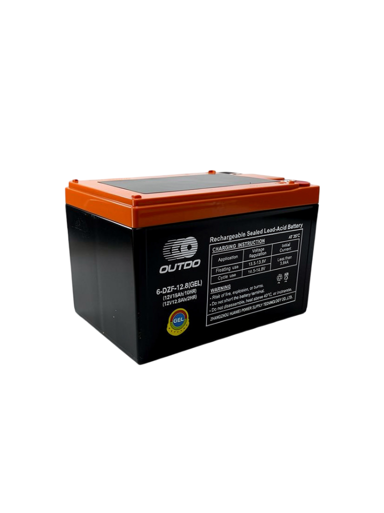 Bateria 6-DZF-12.8 - (6-DZM-12.8 12V12.8) Gel Marca Outdo